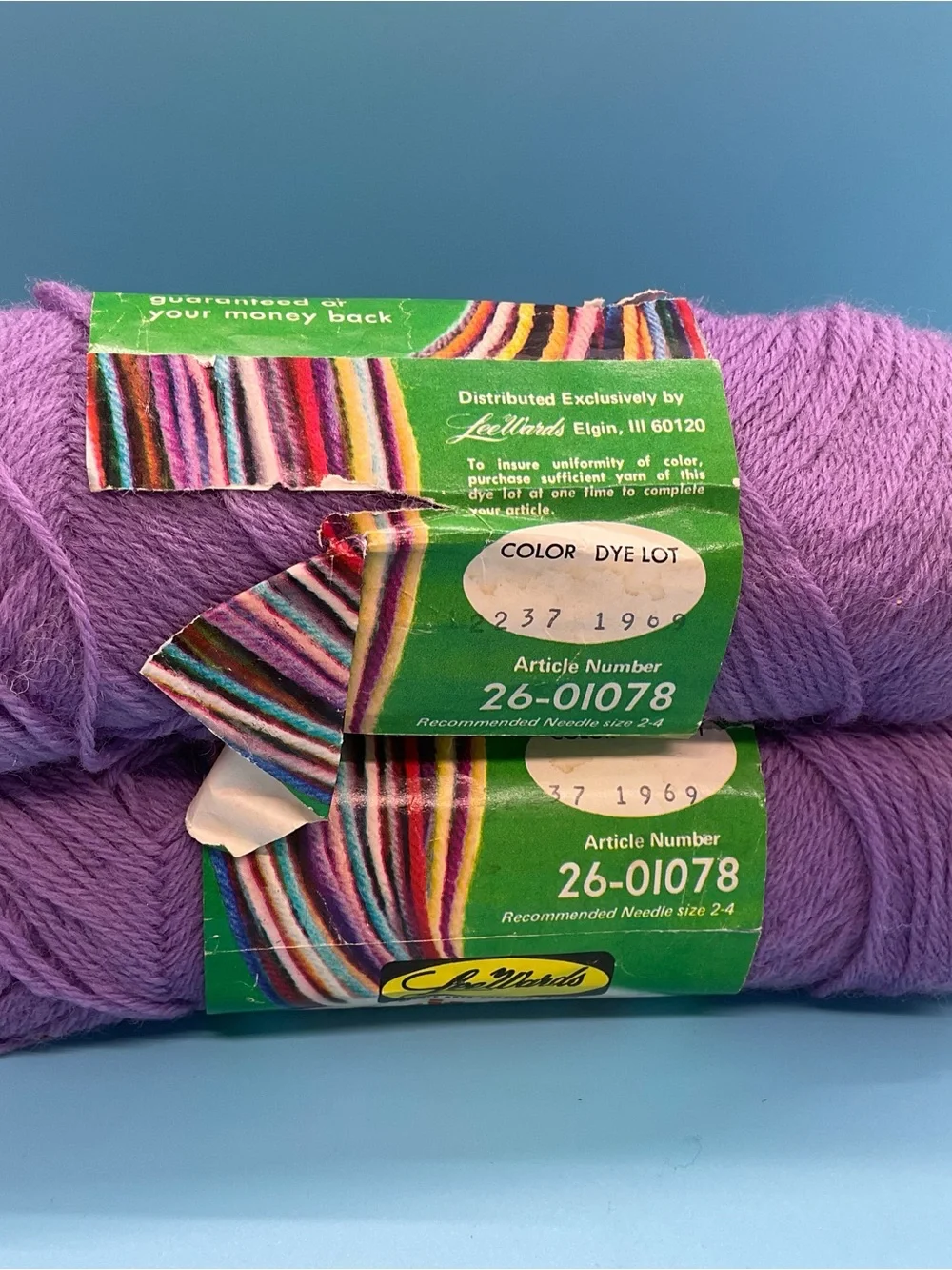 Lee Wards seven skeins
